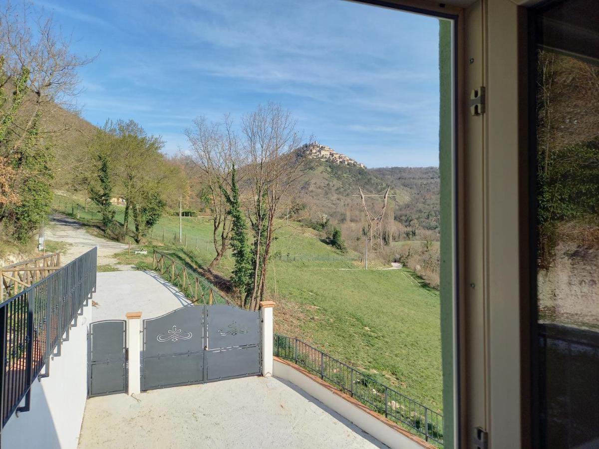 Villa Casaletto Santo Spirito à Labro Extérieur photo
