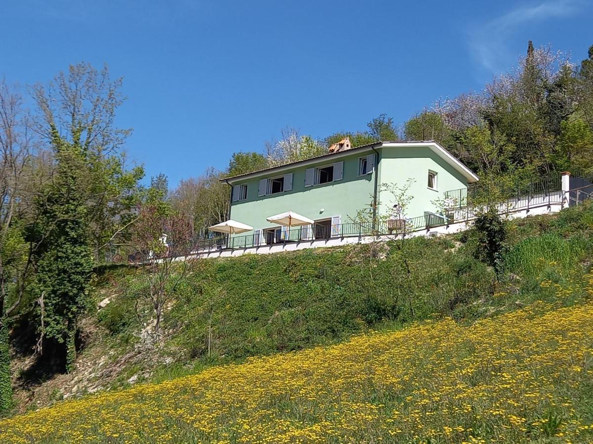 Villa Casaletto Santo Spirito à Labro Extérieur photo