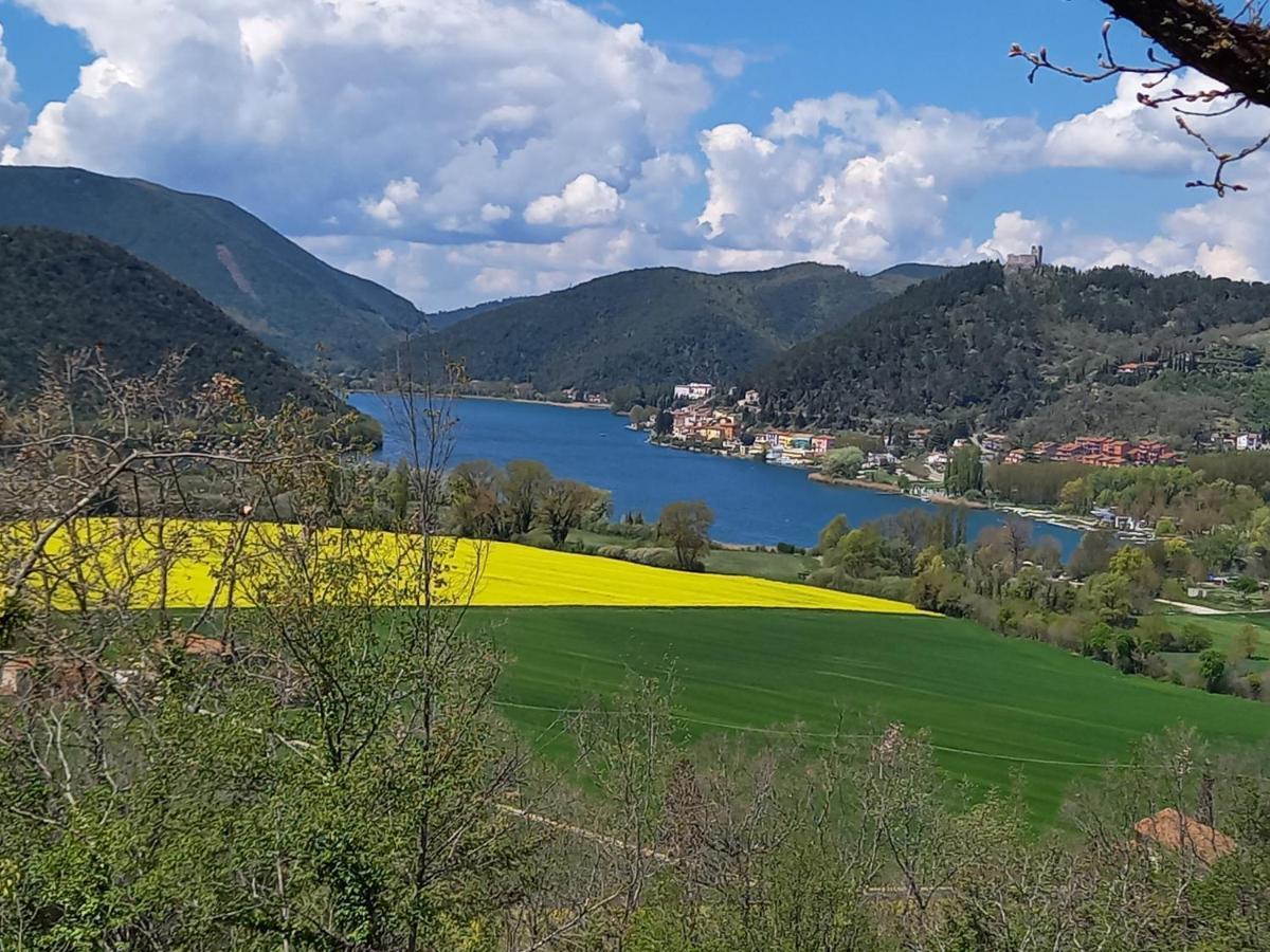 Villa Casaletto Santo Spirito à Labro Extérieur photo